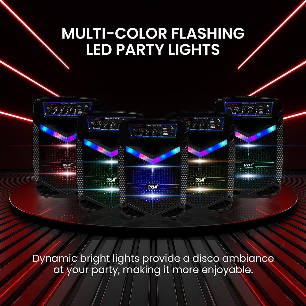 MULTI-COLOR FLASHING LED PARTY LIGHTS

Dynamic bright lights provide a disco ambiance at your party, making it more enjoyable.