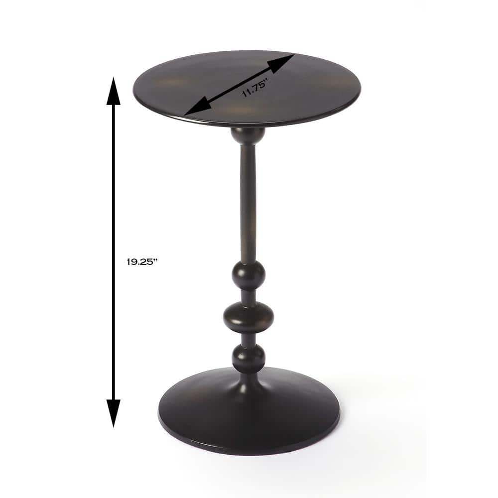 Butler Specialty - Zora Pedestal Side Table - Black price history on PriceWatchPro