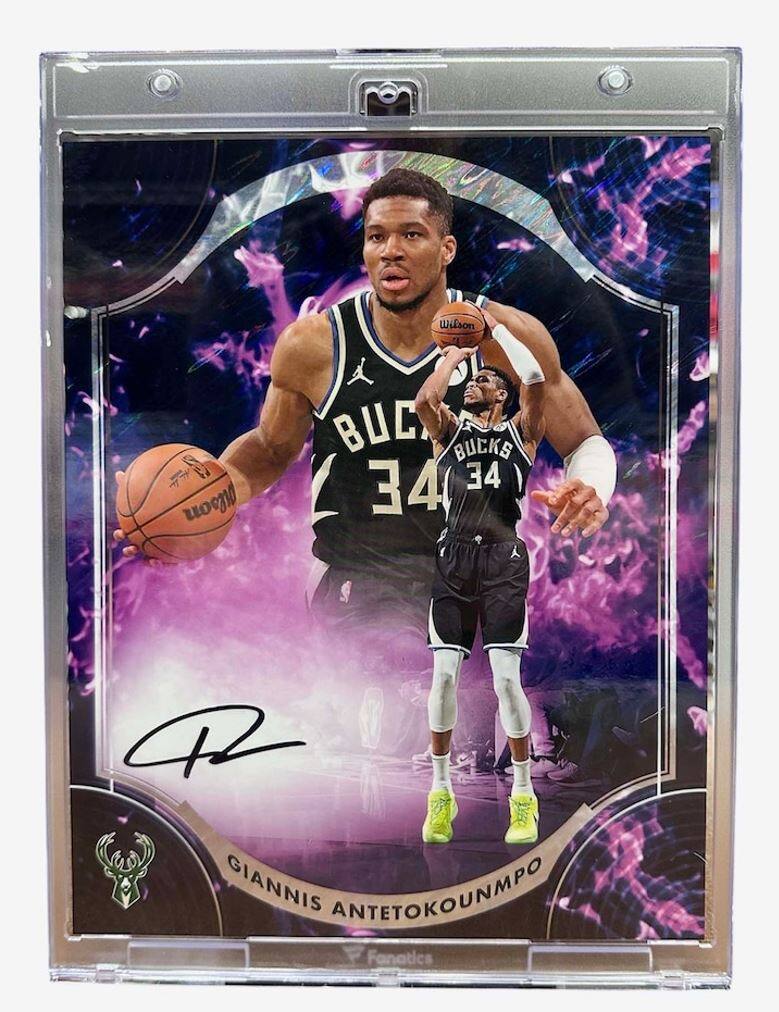 Wilson 1 of 1  
Bucks 34  
Giannis Antetokounmpo  
Fanatics