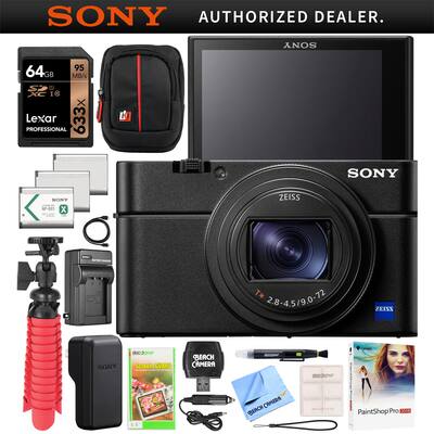 Silicone Borsa Custodia per Sony Cyber-Shot DSC-RX100 Mark 7 VII Nero Silicone Borsa Custodia per Sony Cyber-Shot DSC-RX100 Mark 7 VII Nero