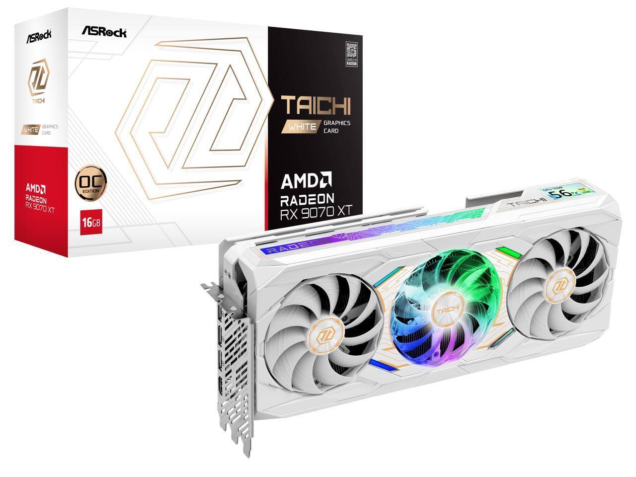 ASRock Taichi Radeon RX 9070 XT 16GB GDDR6 PCI Express 5.0 x16