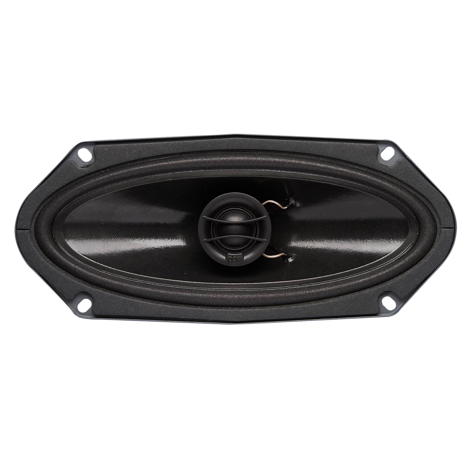 Alt View 1. Powerbass - PowerBass S-4102 - 4x10" Coaxial OEM Replacement Speakers - Pair - Black/Gray.