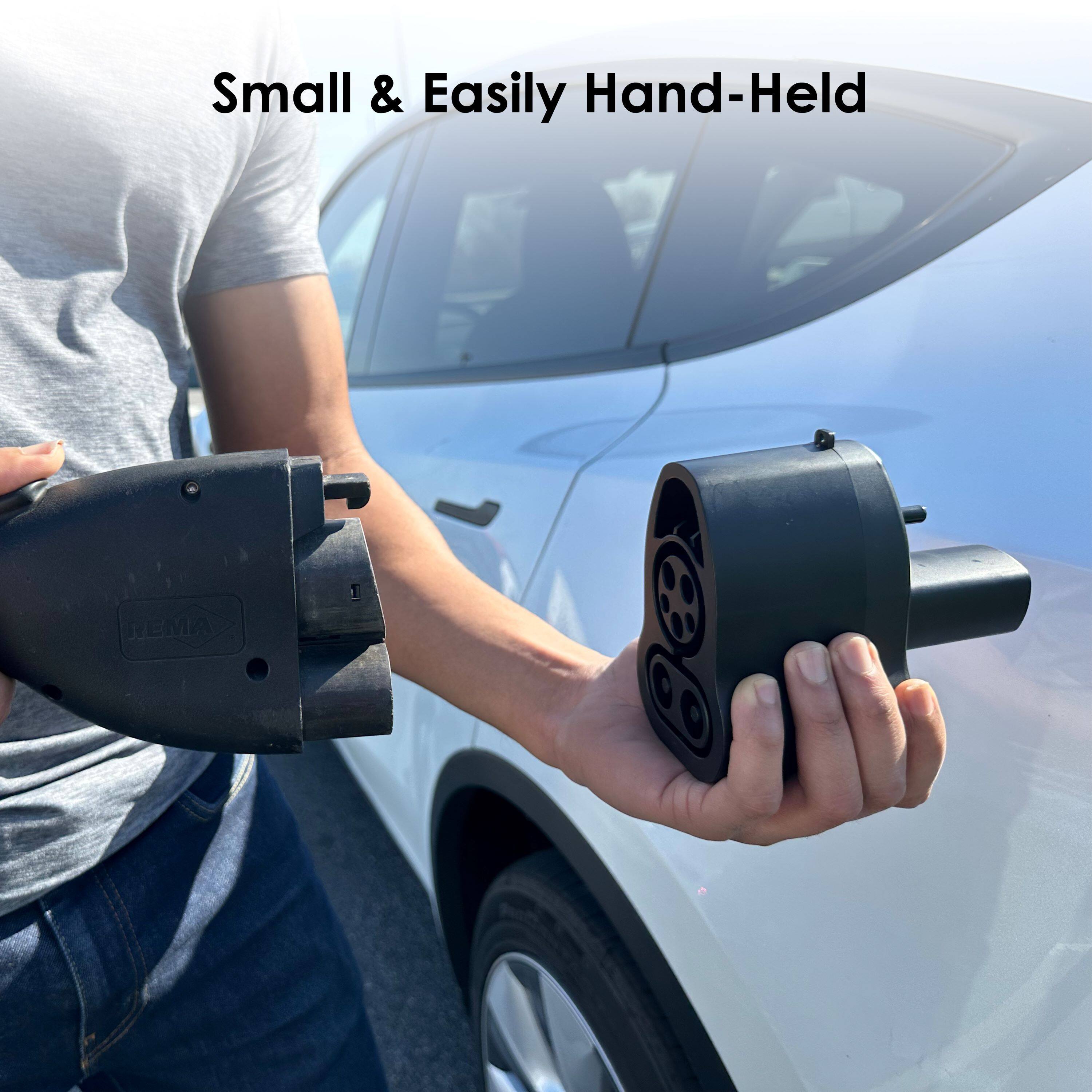 Small & Easily Hand-Held