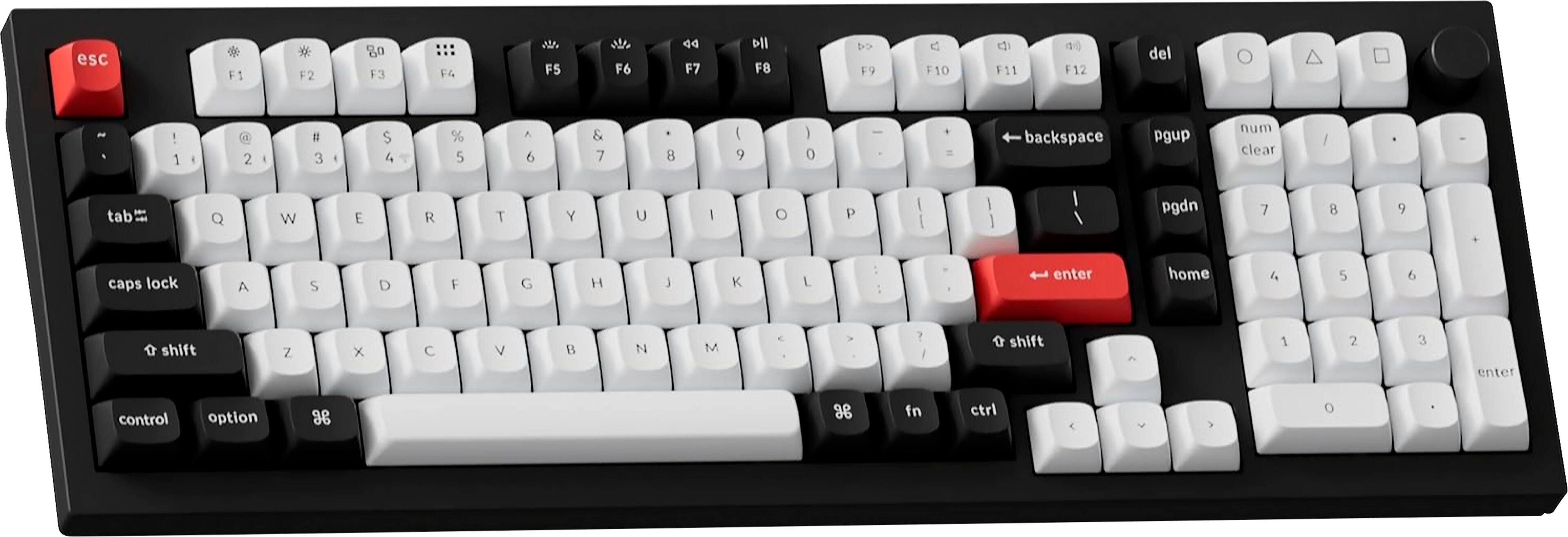 esc F1 F2 F3 F4 F5 F6 F7 F8 F9 F10 F11 F12 ! 1 2 3 4 5 6 7 8 9 0 backspace pgup num clear / tab Q w E R T Y U I O P J K L : enter home 4 5 6 7 8 9 0 shift 7 8 9 caps lock A S D F G H J K L I : enter control option H H fn ctrl > 0