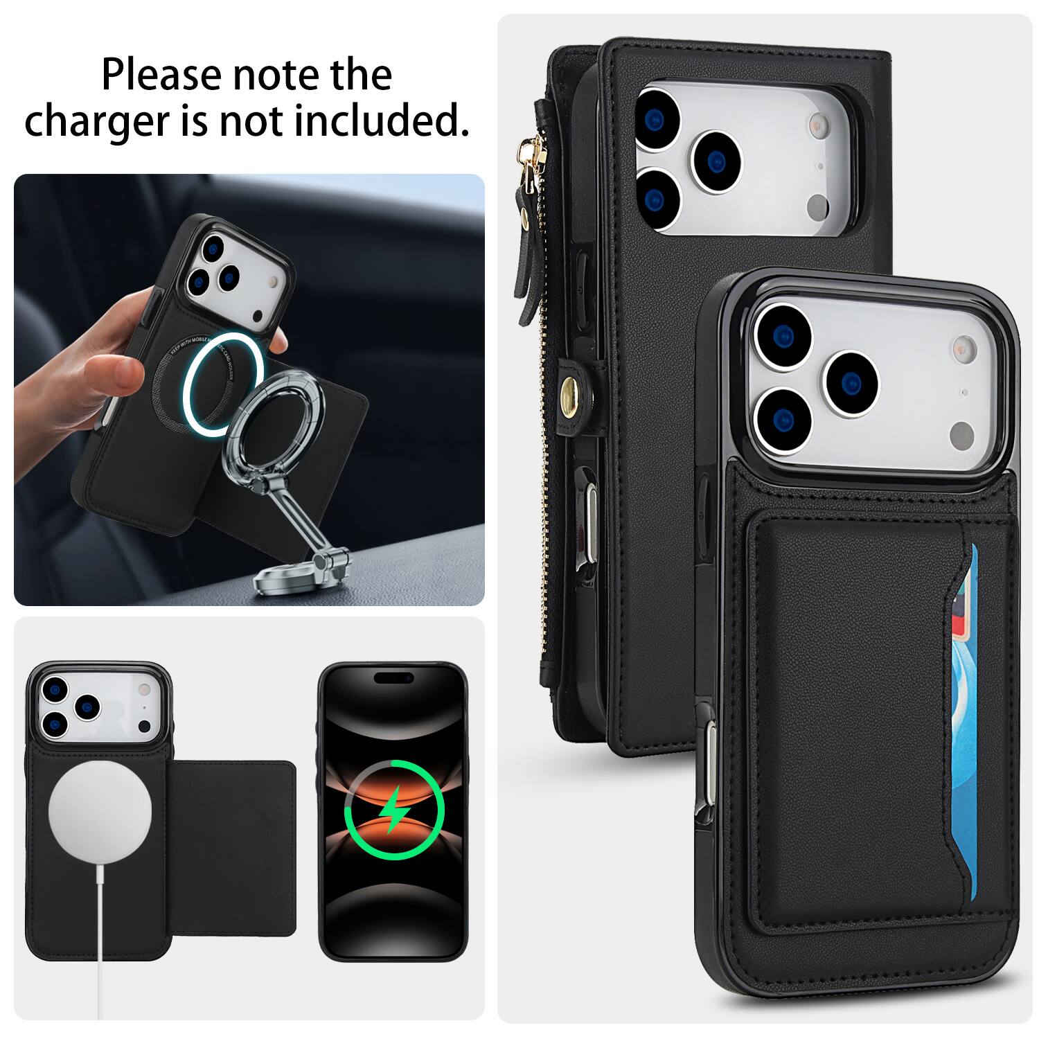Please note the charger is not included.