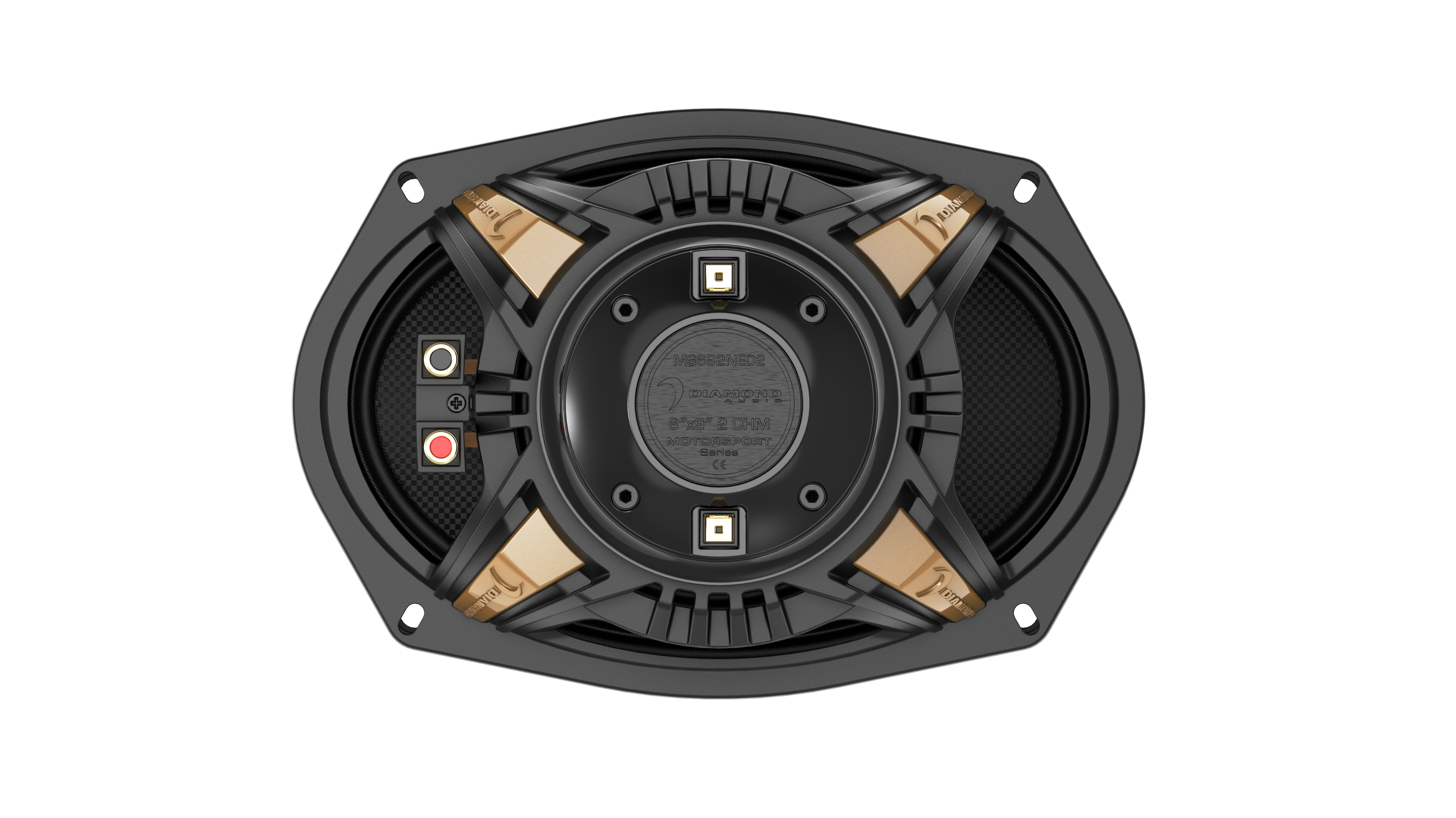 4" 2Ω 100W RMS 200W PEAK 800W MAX POWER 40Hz-20kHz 1.5" CANDY TWEETER 1" CANDY TWEETER