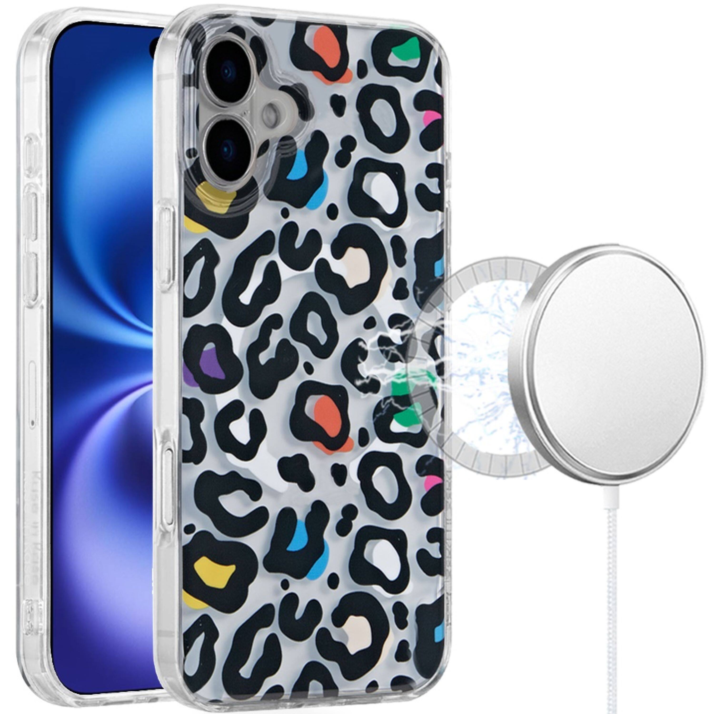 Kitcheniva - Dual Layer With Magnetic Circle Cover Plus Tempered Glass For iPhone 17 K - Multicolor price history on PriceWatchPro