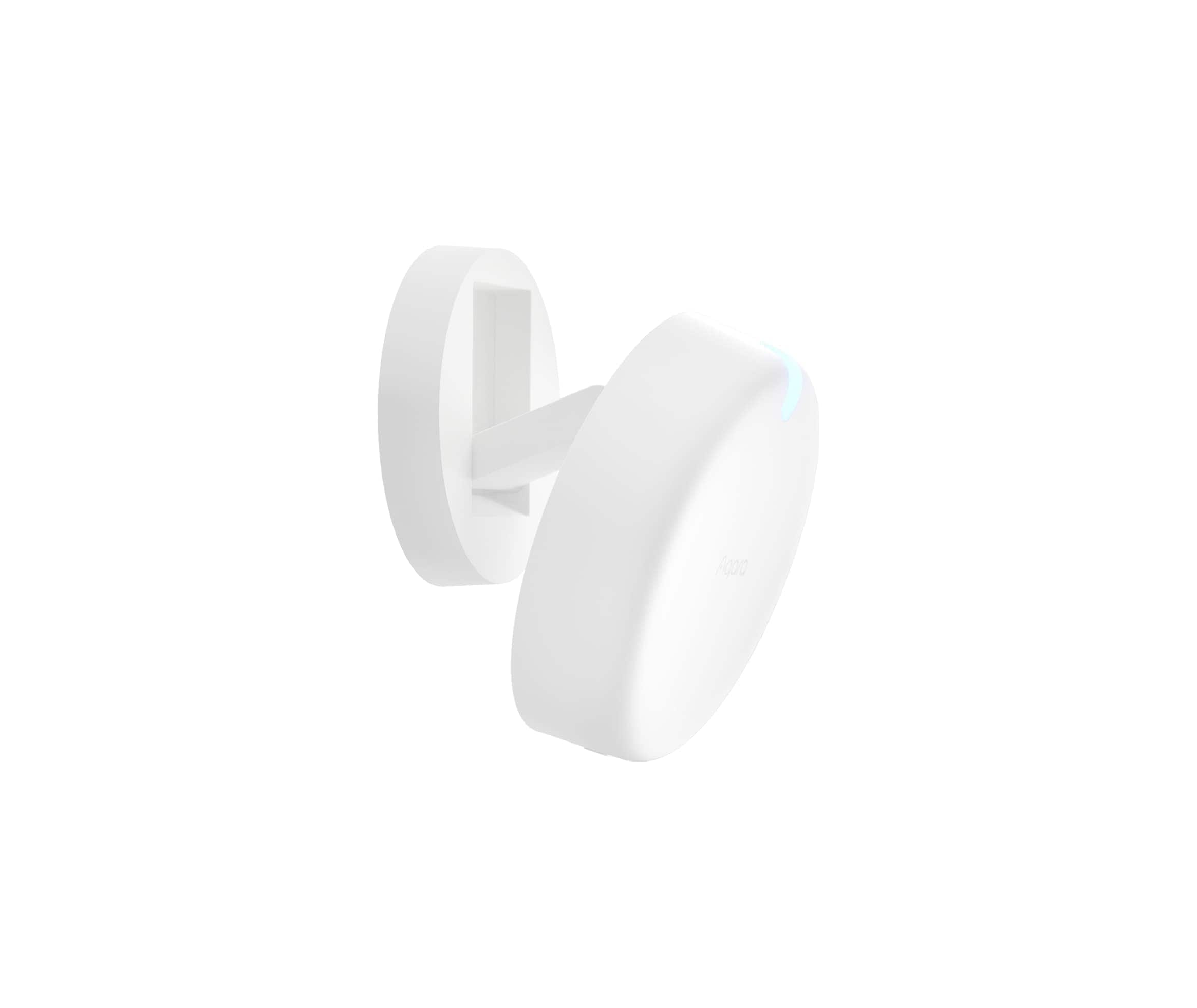 Alt View 12. Aqara - FP2 Presence Sensor- mmWave Radar Sensor, Zone Positioning, Multi-Person and Fall Detection, Sleep Monitoring - White.