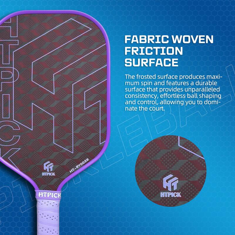 FABRIC WOVEN FRICTION SURFACE

The frosted surface produces maximum spin and features a durable surface that provides unparalleled consistency, effortless ball shaping and control, allowing you to dominate the court.

HT-RYO05R

HTPICK