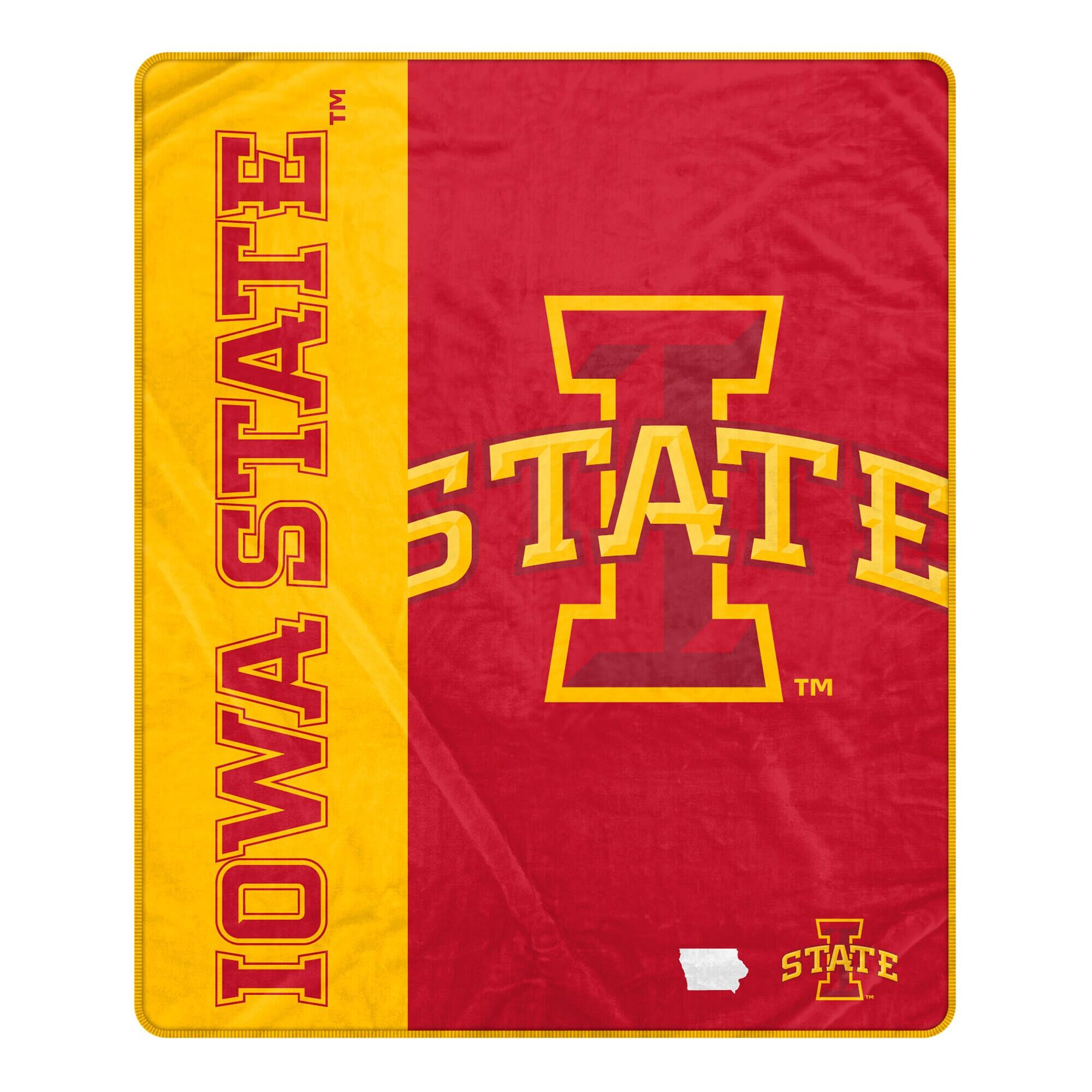 Pegasus - Iowa State Cyclones 50" x 60" Endzone Ultra Soft Throw Blanket - Multicolor