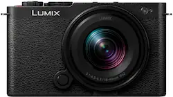 Panasonic - LUMIX S9 Full Frame Mirrorless Camera with 18-40mm F4.5-6.3 Lens - Jet Black - Front_Zoom