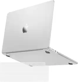 mosiso - Hard Case for MacBook Air 15 inch M5 A3448 M4 A3241 N3 A3114 M2 A2941 2026-2023, Anti-Fingerprints Shell&Keyboard Cover - Frost Clear