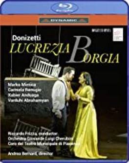 Orchestra Giovanile Luigi Cherubini Coro Municipale Di Piacenza Frizza - Lucrezia Borgia - BLU-RAY