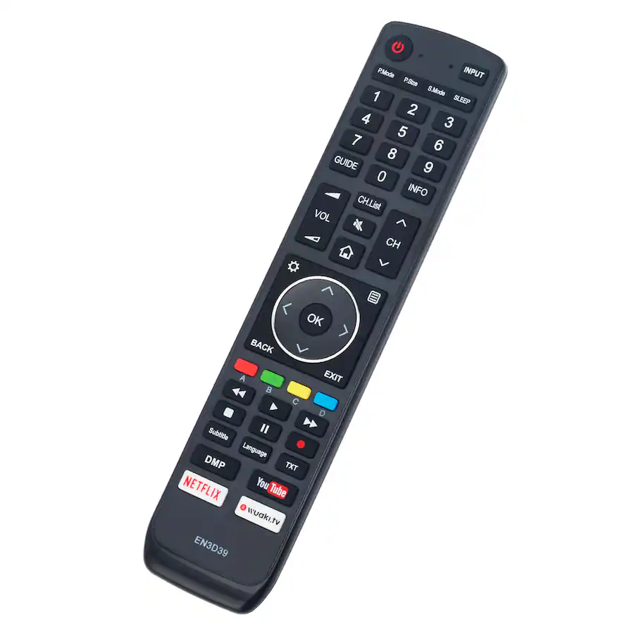 VINABTY EN3D39 Sostituire il telecomando per HISENSE 4K LED Smart TV H50N6800 H60N3500 H65N5750 H50NEC6700 H70NEC9600 HE50M6000UWTS H55NEC6700 HE55M6000UWTS HE65M6000UWTS H65NEC6700 VINABTY EN3D39 Sostituire il telecomando per HISENSE 4K LED Smart TV H50N6800 H60N3500 H65N5750 H50NEC6700 H70NEC9600 HE50M6000UWTS H55NEC6700 HE55M6000UWTS HE65M6000UWTS H65NEC6700