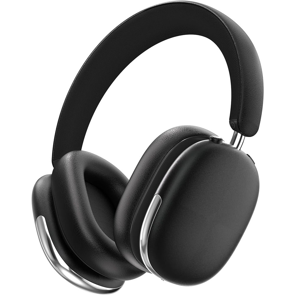 Schertz - Bluetooth Over-Ear Headphones, ANC, 120H Playtime, Hi-Res Audio, Mic