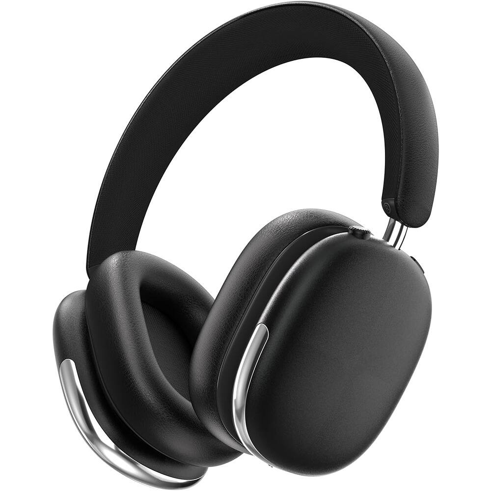 Front. Schertz - Bluetooth Over-Ear Headphones, ANC, 120H Playtime, Hi-Res Audio, Mic.