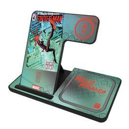 Keyscaper - Marvel Classic Cover 3 in 1 Charging Station - Miles Morales