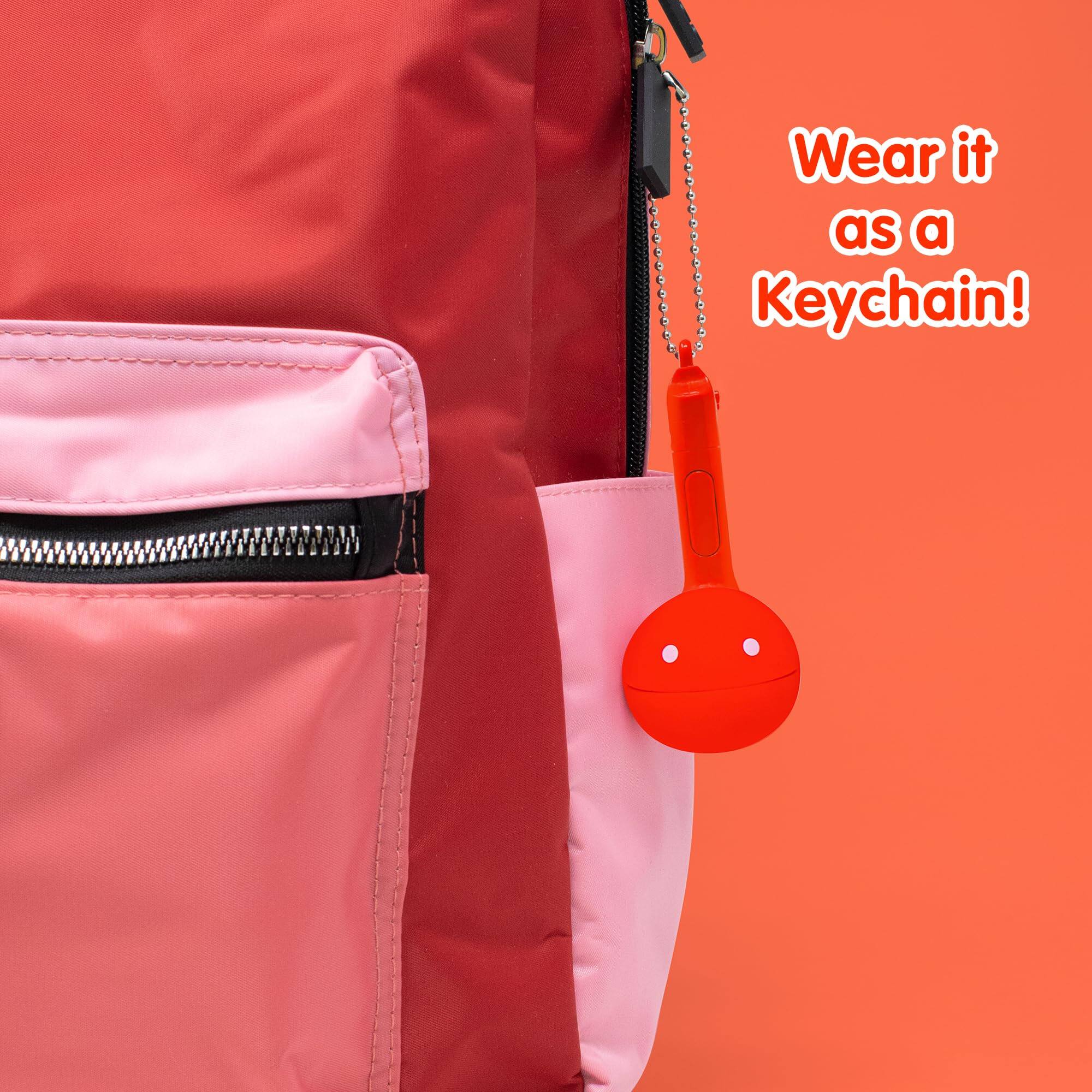 Wear it as a Keychain!