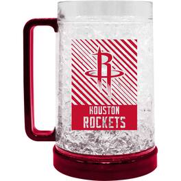 Logo Brands - Houston Rockets 16oz. Wordmark Freezer Mug - Multicolor
