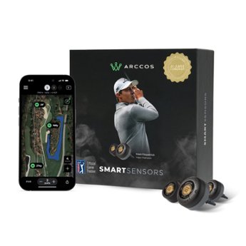 Arccos Gen 4 Smart Sensor Golf Game Tracking System Black/Smoke Arccos Gen 4 Smart Sensor Golf Game Tracking System Black/Smoke