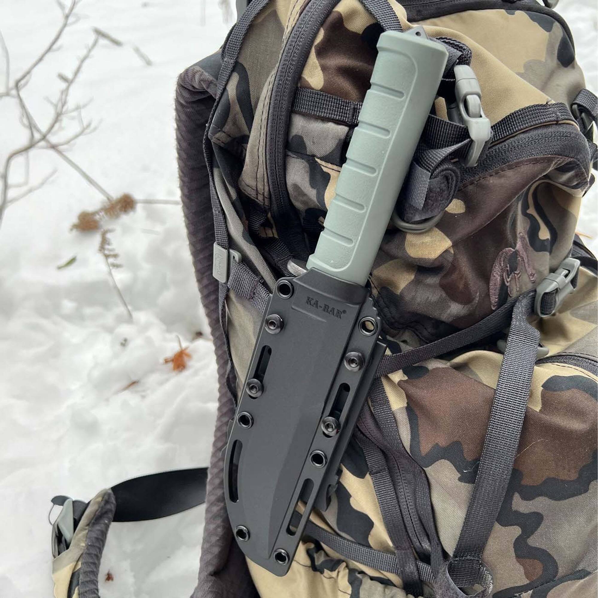 Alt View 4. KA-BAR - KA-BAR Dust I, D2 steel, 2.75in, Fixed blade.