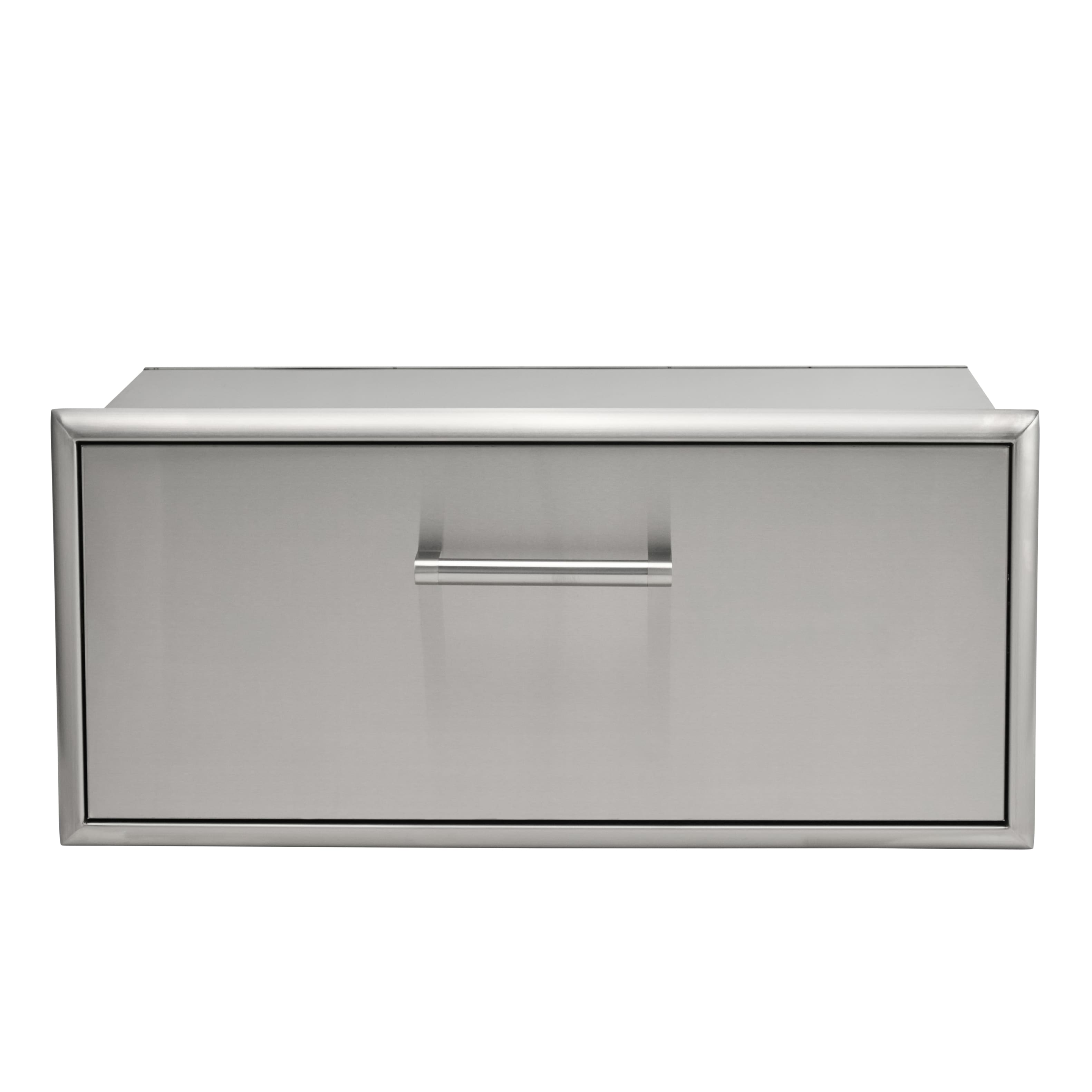 Coyote Outdoor Living - 32" Single Storage Drawer - Stainless Steel - Front_Zoom