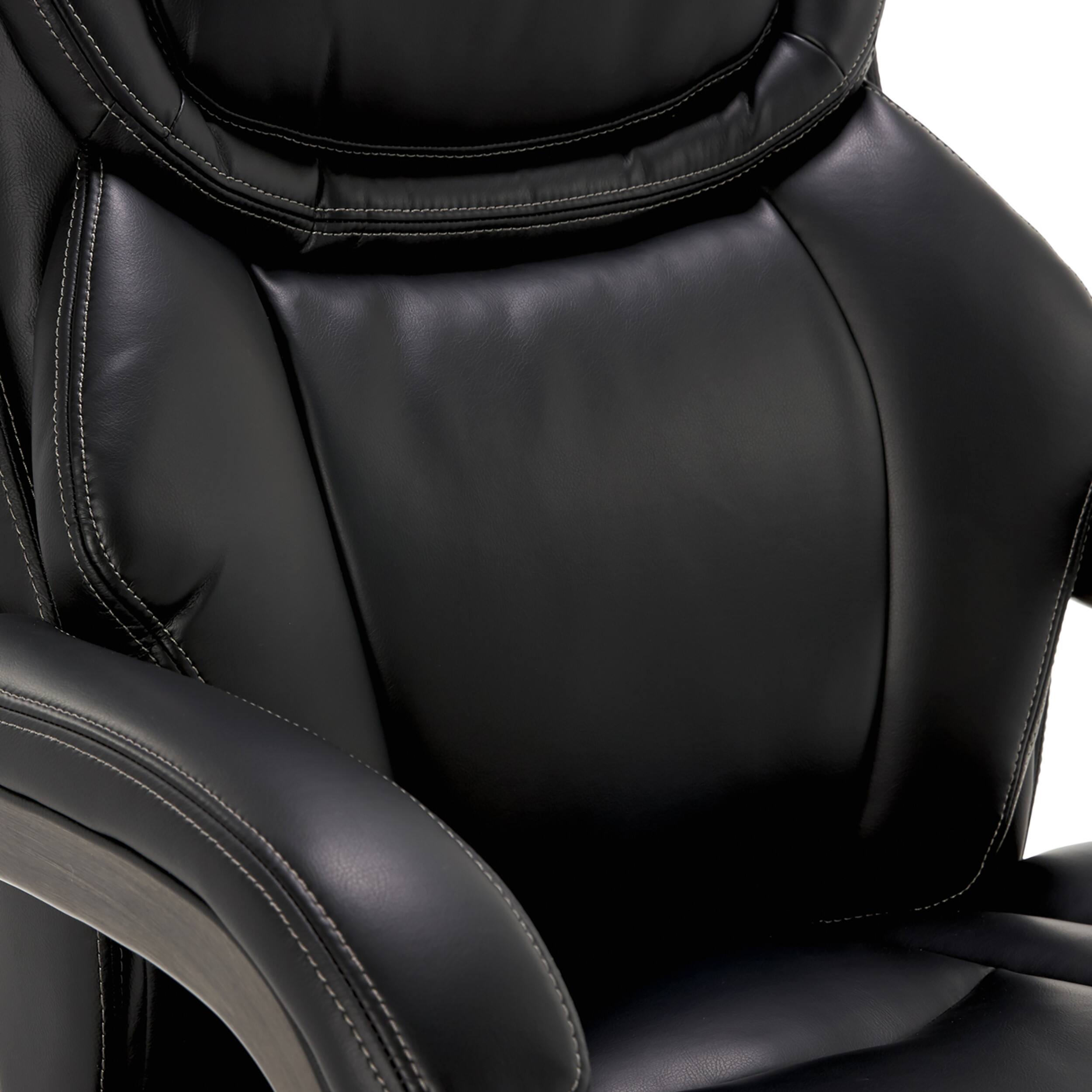 Alt View 12. La-Z-Boy - Big & Tall Executive Office Chair with Comfort Core Cushions - Black.