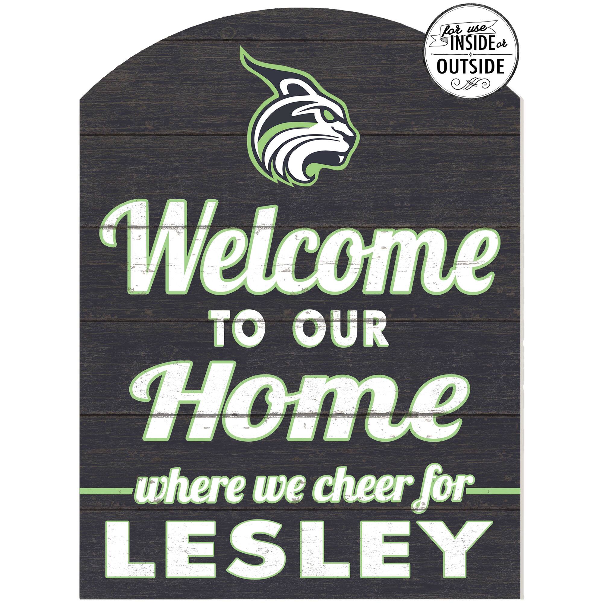 Lesley Lynx 16'' x 22'' Indoor/Outdoor Marquee Sign