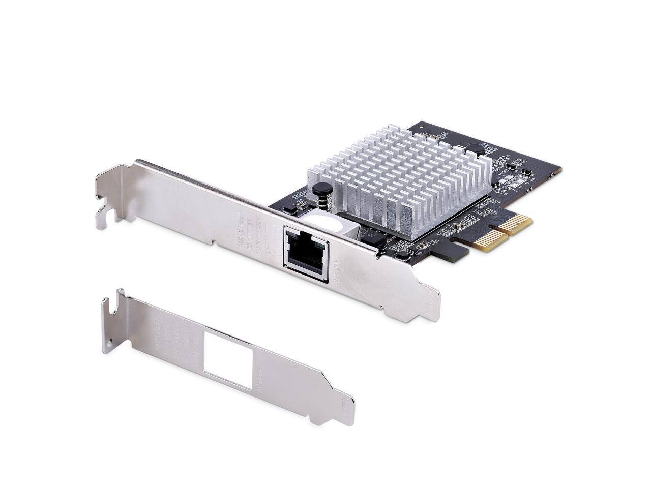 Alt View 4. StarTech.com - StarTech 1-Port 10Gbps PCIe Network Adapter with Jumbo Frame Support.