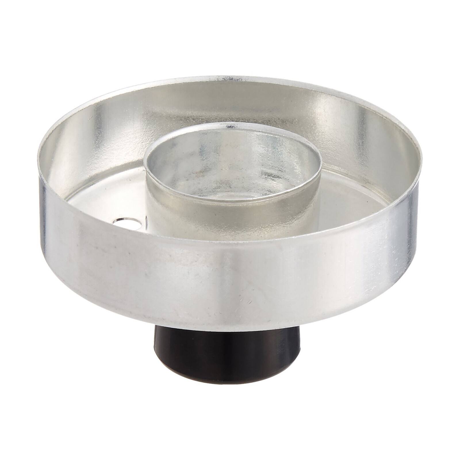 Alt View 1. Norpro - Donut and Cookie Cutter – Stainless Steel with Removable Center Ring - Silver.