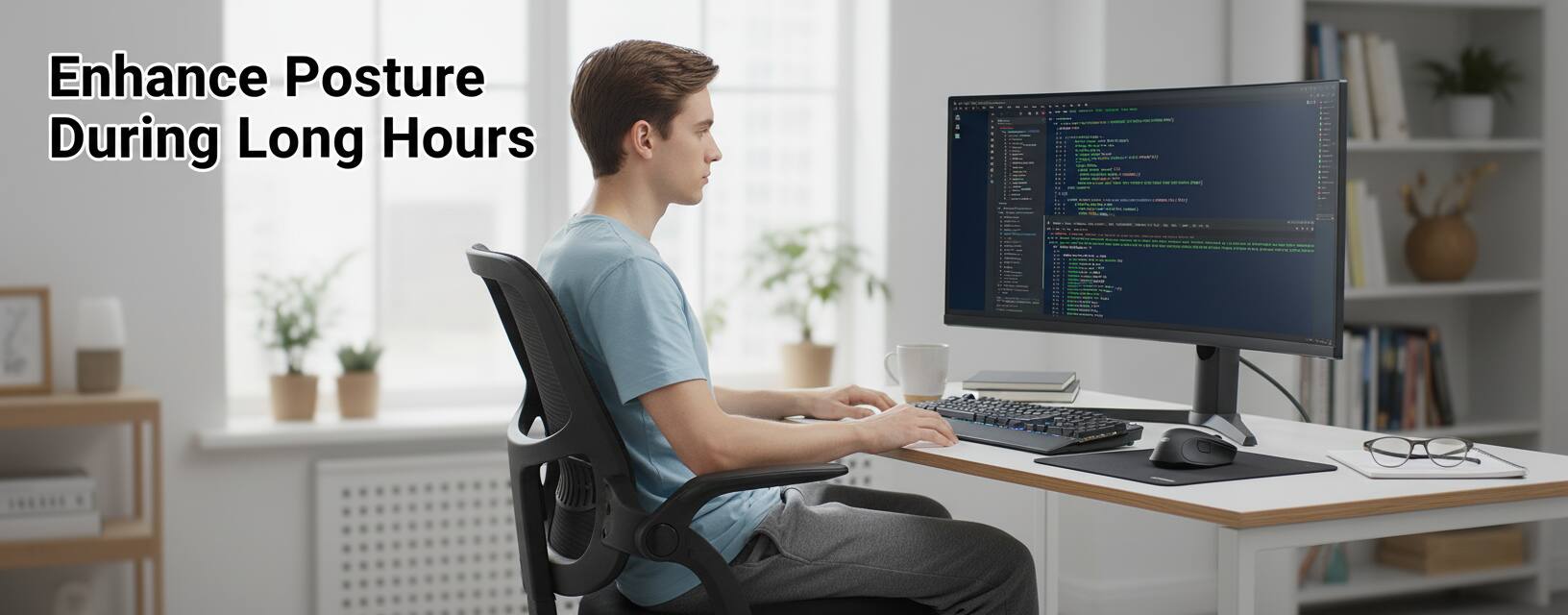 Enhance Posture During Long Hours