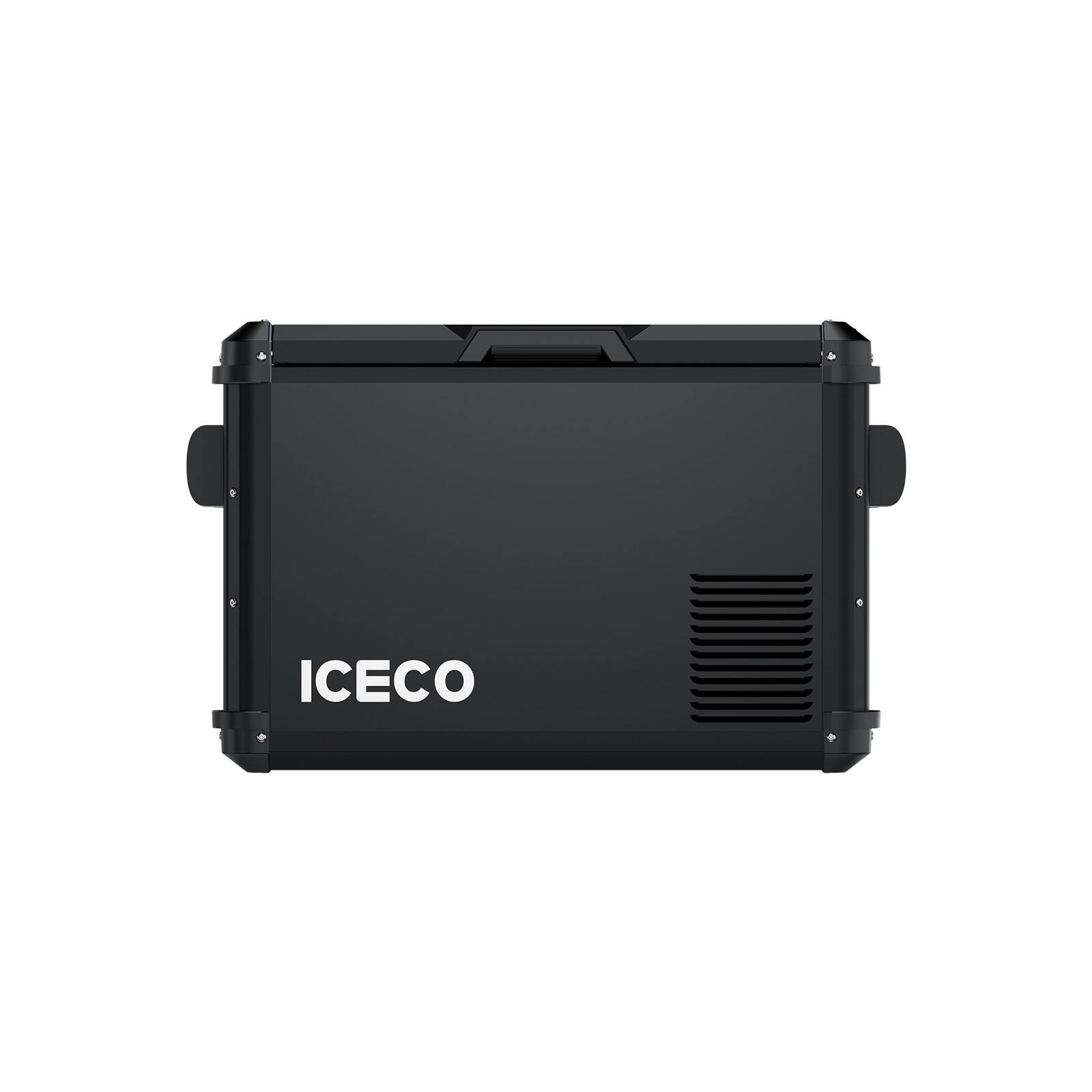 Back. ICECO - VL45ProD (Gen II) Dual Zone 45QT Portable Freezer Black - Black.