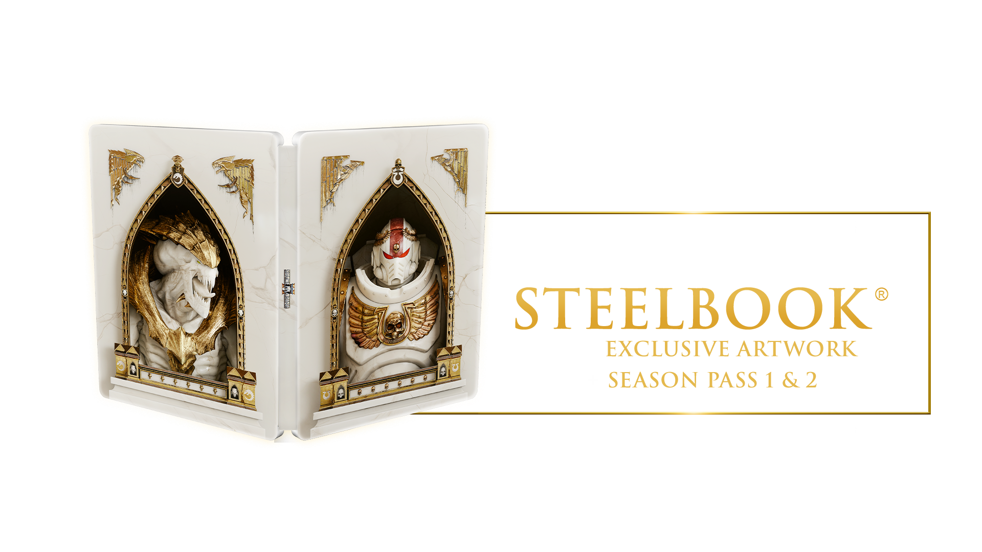 INCLUDES:  
STEELBOOK®  
WITH EXCLUSIVE ARTWORK  
+ SEASON PASS 1 & 2