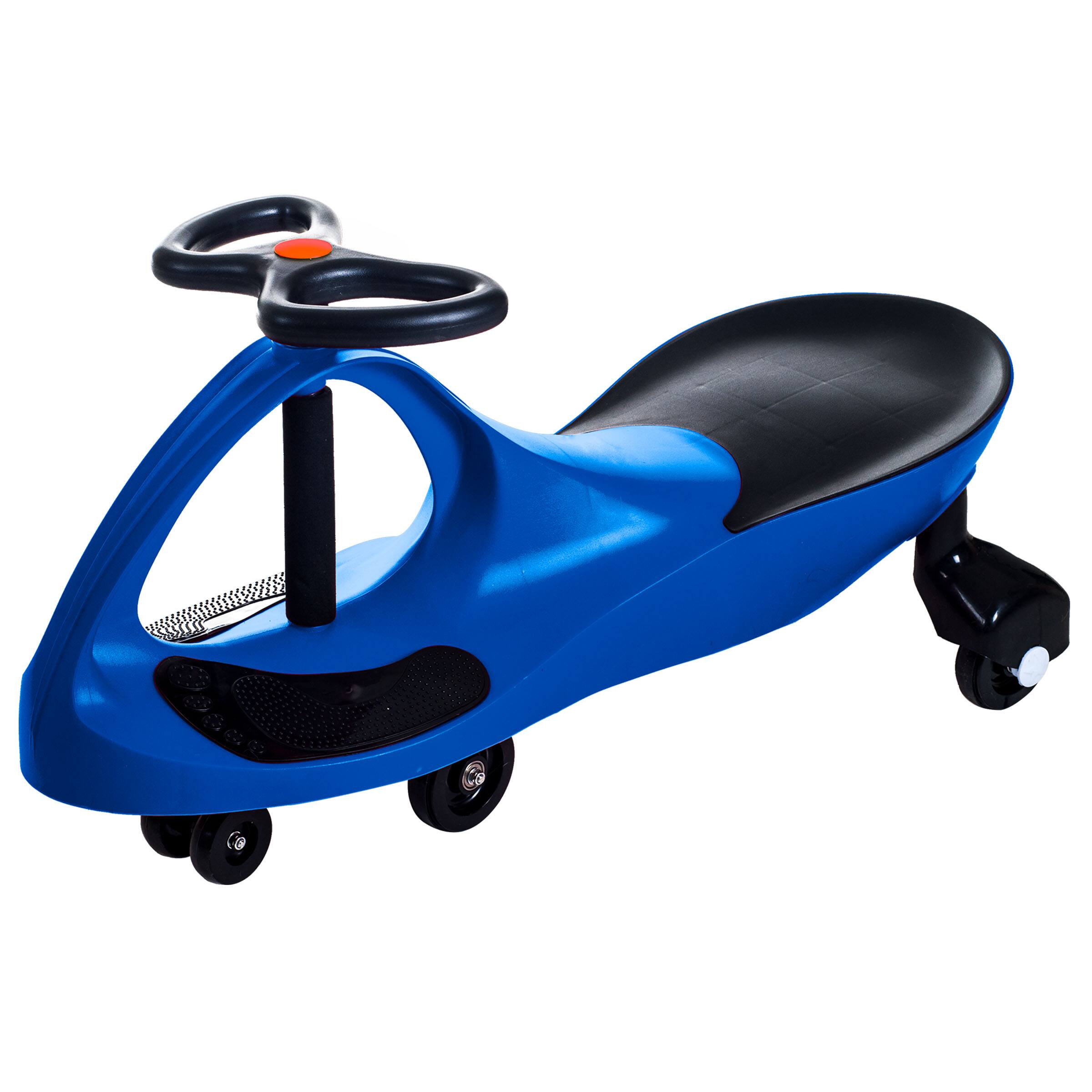 Front. Lil Rider - Wiggle Car for Ages 3 and Up - Twist, Wiggle, and Go (Blue).