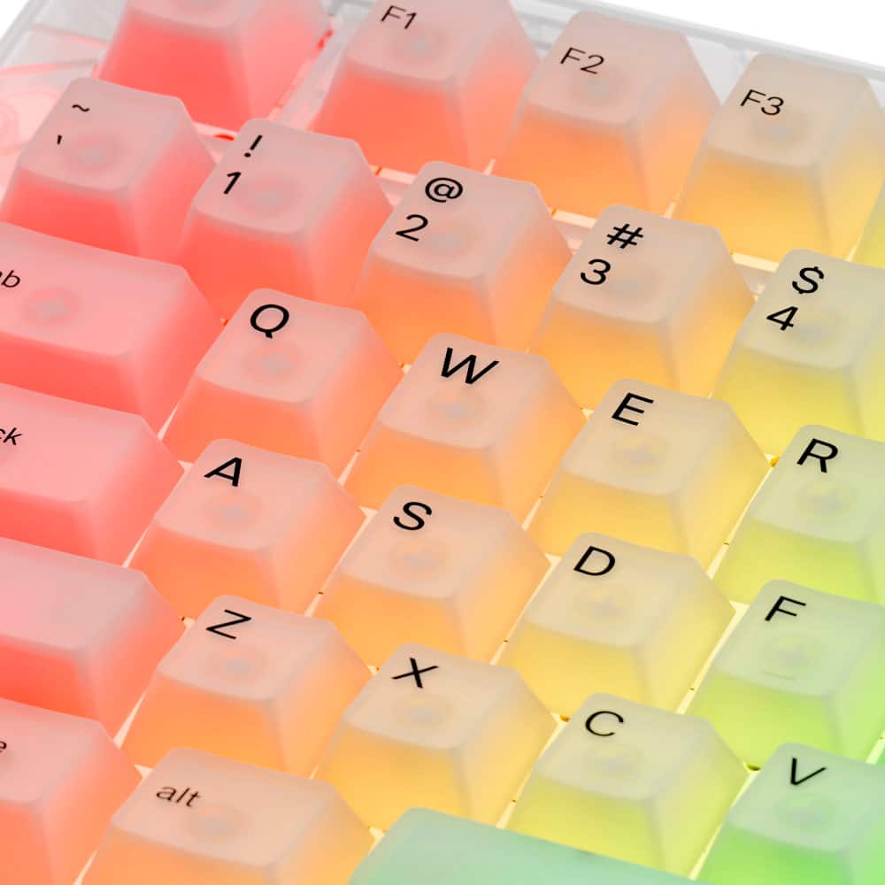 Alt View 4. Glorious - GMMK 3 75% Wired Mechanical Tactile Switch Gaming Keyboard with Hot-Swappable Switches - ExoFrost Edition - Exofrost.