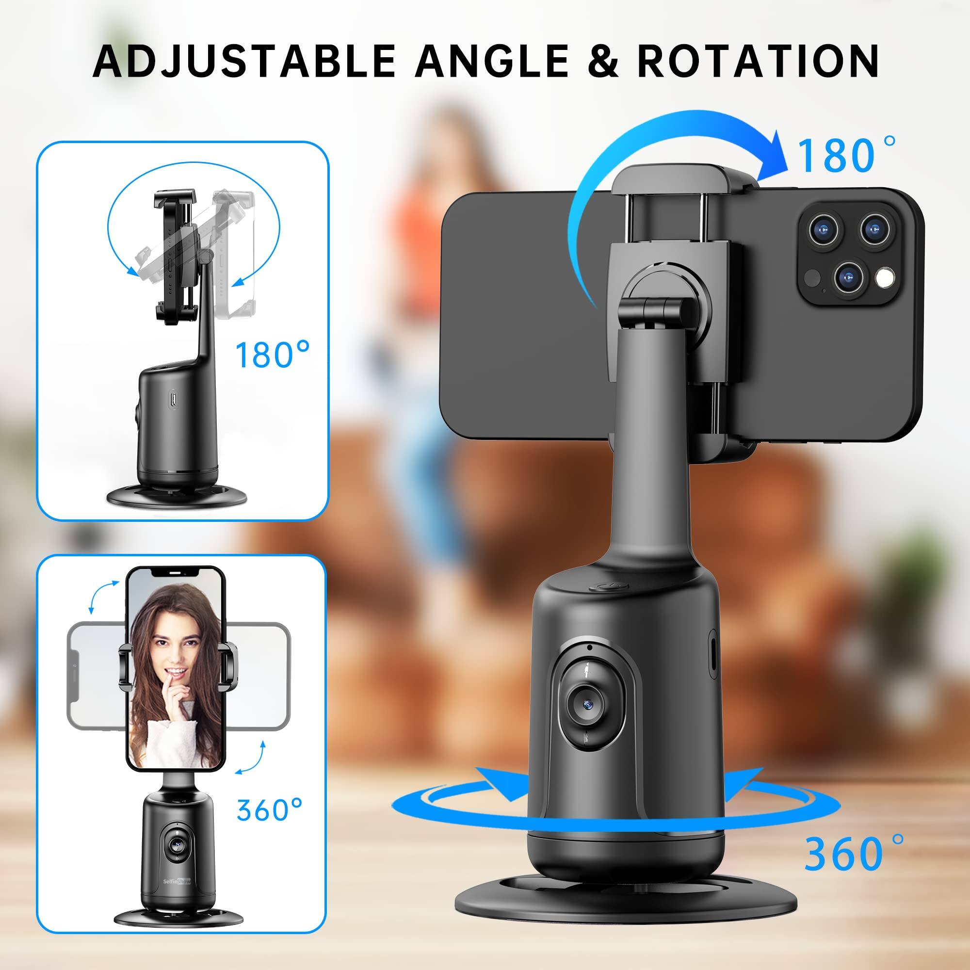 ADJUSTABLE ANGLE & ROTATION

180°

360°