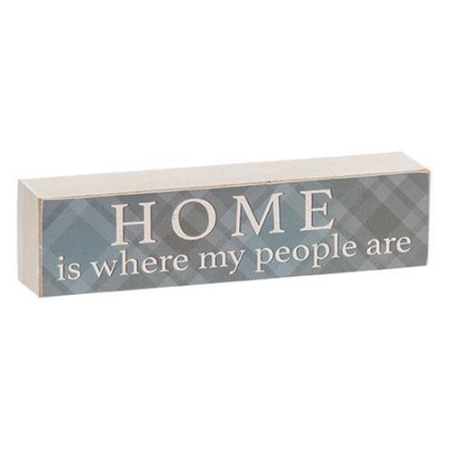 HOME is where my people are