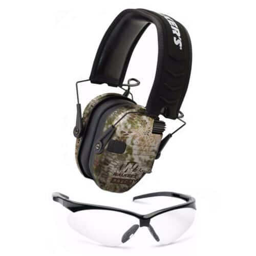 WAO - Walker's Razor Slim Electronic Hearing Muffs (Camo) and Shooting Glasses Kit - Black price history on PriceWatchPro