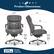 LA-Z-BOY
Product Dimensions
27.5" x 31" x 19"
Seat Height: MAX 22.5" MIN 19.5"
Seat Depth: MAX 42" MIN 39"
Weight Capacity: 275 lb