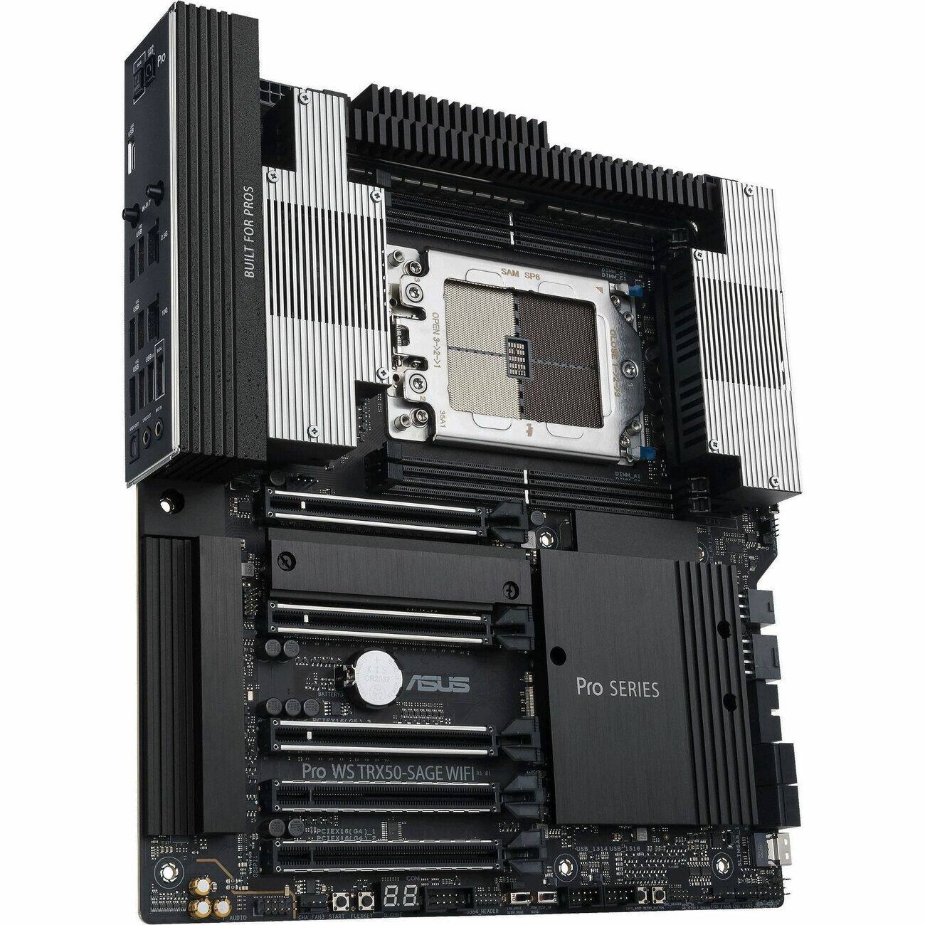 BUILT FOR PROS

ASUS

Pro SERIES

Pro WS TRX50-SAGE WIFI