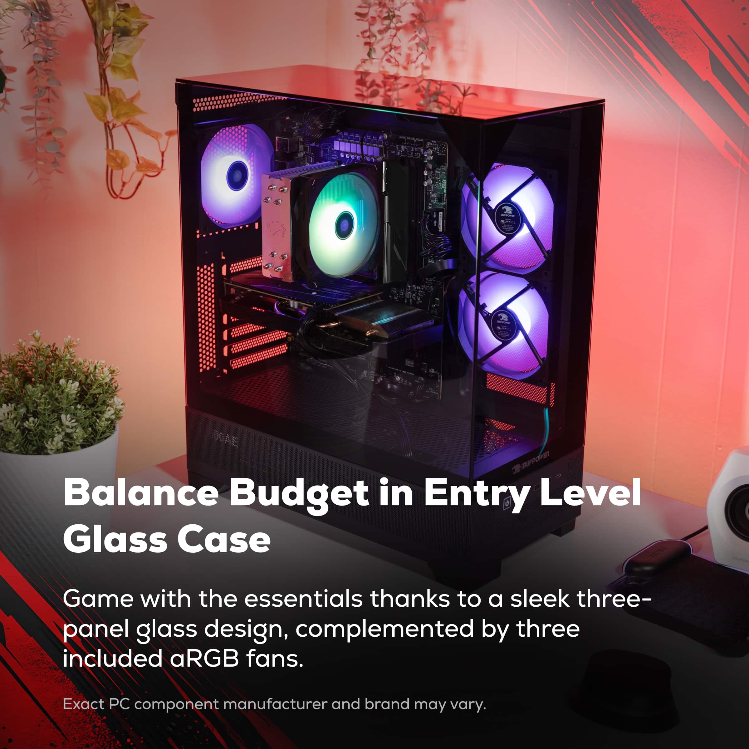iBUYPOWER - Element SE Gaming Desktop PC Intel Core i5 14400