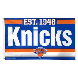 WinCraft - New York Knicks 3' x 5' Single-Sided Franchise Establishment Deluxe Flag - Multicolor