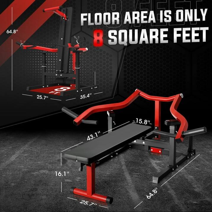 FLOOR AREA IS ONLY 8 SQUARE FEET

64.8"
25.7"
35.4"
43.1"
15.8"
16.1"
25.7"
64.8"