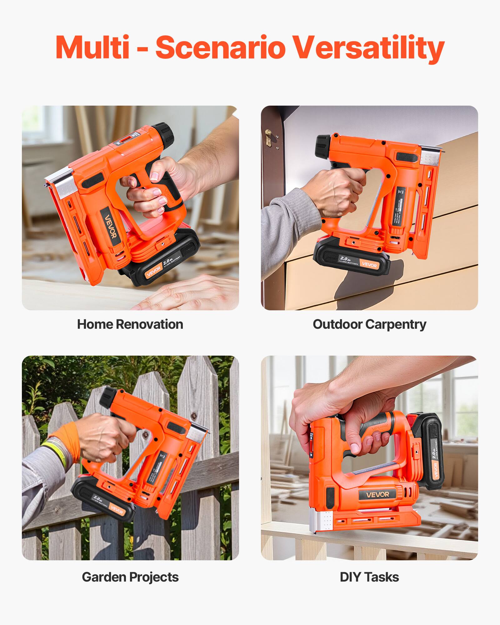 Multi-Scenario Versatility

VEVOR

VEVOR - 2.0m

VEVOR

Home Renovation Outdoor Carpentry

VEVOR

Garden Projects

VEVOR

DIY Tasks
