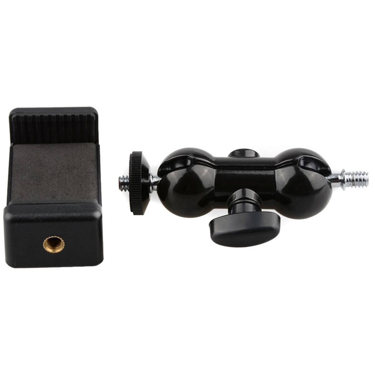Alt View 1. CAMVATE - CAMVATE 360 Degree Swivel Ball Head Mount  Phonetrap Holder, Black.