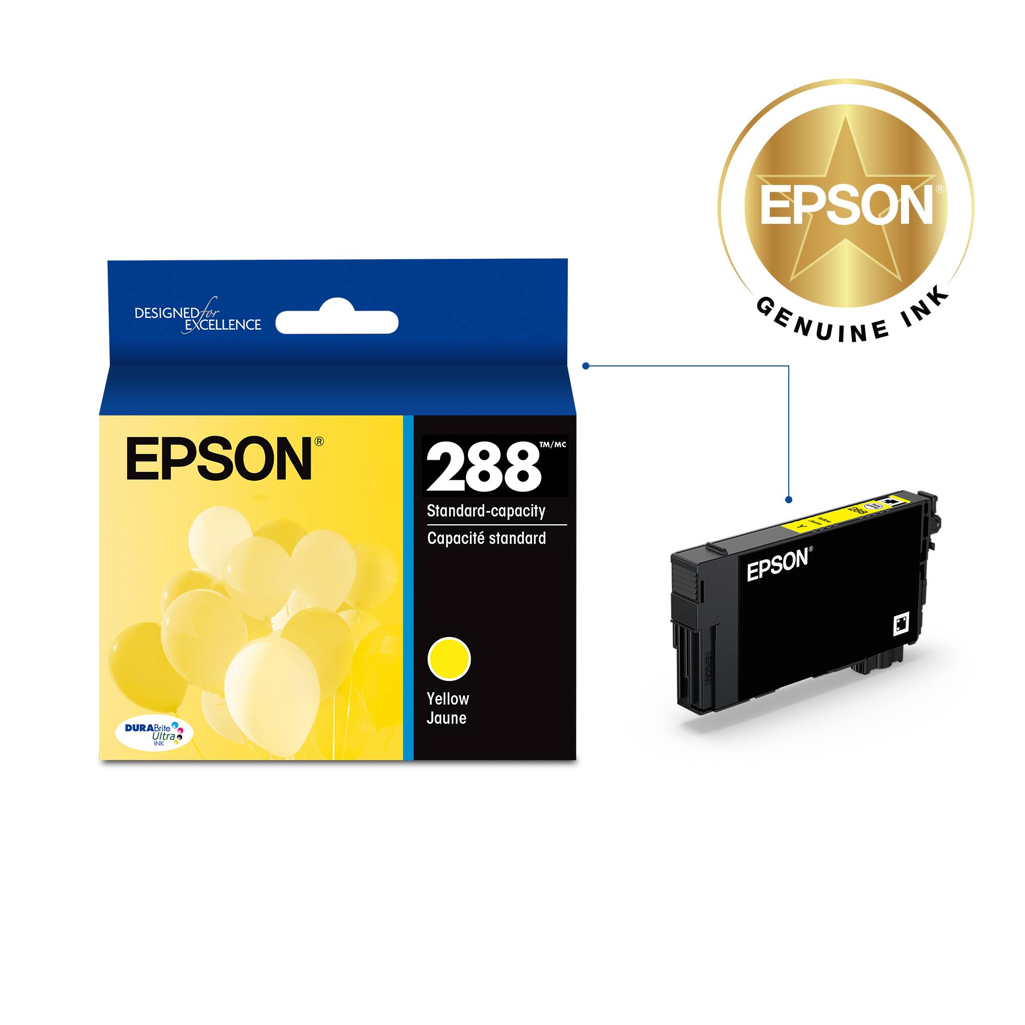 EPSON GENUINE INK EPSON 288 Standard-capacity Cartridge 14 ml Yellow (Yellow)