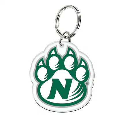 Front. WinCraft - Northwest Missouri State Bearcats Premium Acrylic Team Key Ring - Multicolor.