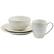 Alt View 5. Elama - Elama White Lace 16 Piece Luxurious Stoneware Dinnerware with Complete Setting for 4 - White.