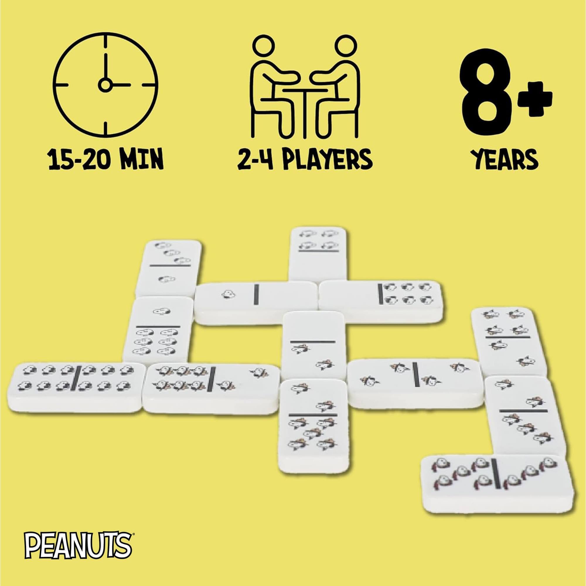 15-20 MIN  
2-4 PLAYERS  
8+ YEARS  
PEANUTS