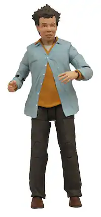 Front. Diamond Comic - Diamond Select Ghostbusters Select Louis Tully Series 1 Action Figure.